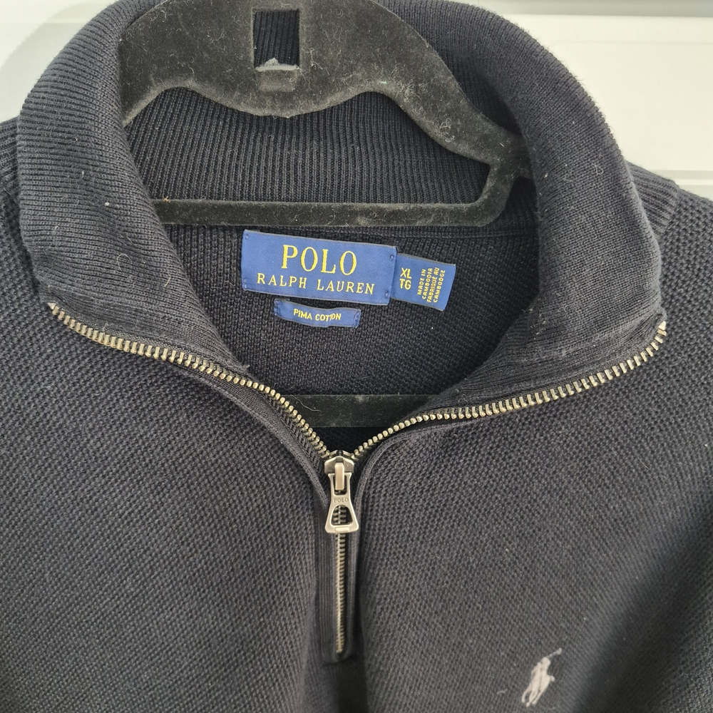Polo by Ralph Lauren Womens 1/4 Zip  Sweater XL 16 - Picture 5 of 5